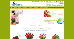 Desktop Screenshot of floralliance.com.mx