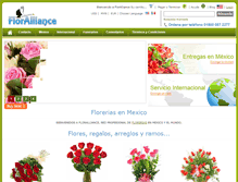 Tablet Screenshot of floralliance.com.mx
